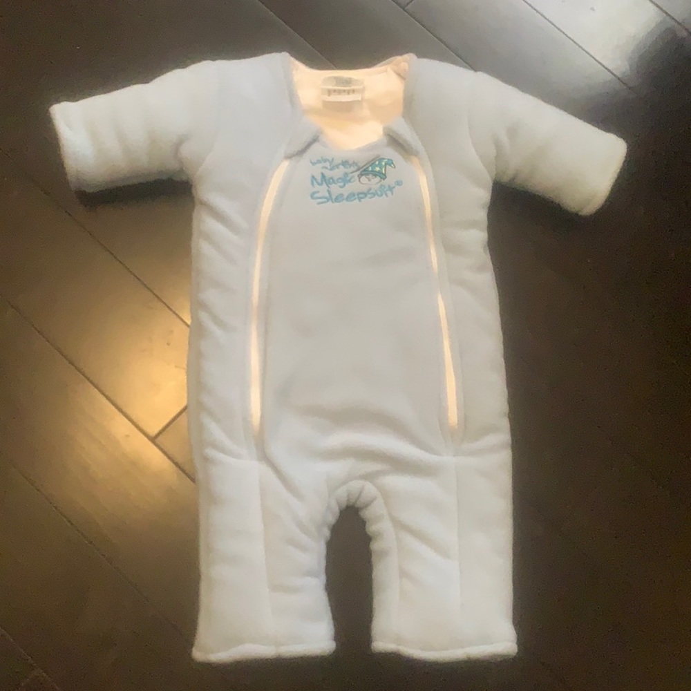 Blue Baby Merlin’s magic sleep suit
